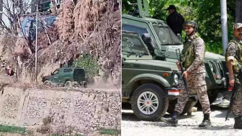 kishtwar encounter mein teen sandigdh aatankwadi dher joint operation hathiyar baramad