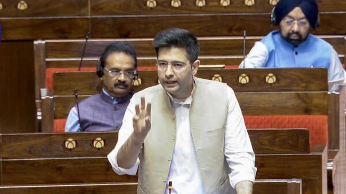 aap rajya sabha change raghav chadha replaced by ashok mittal