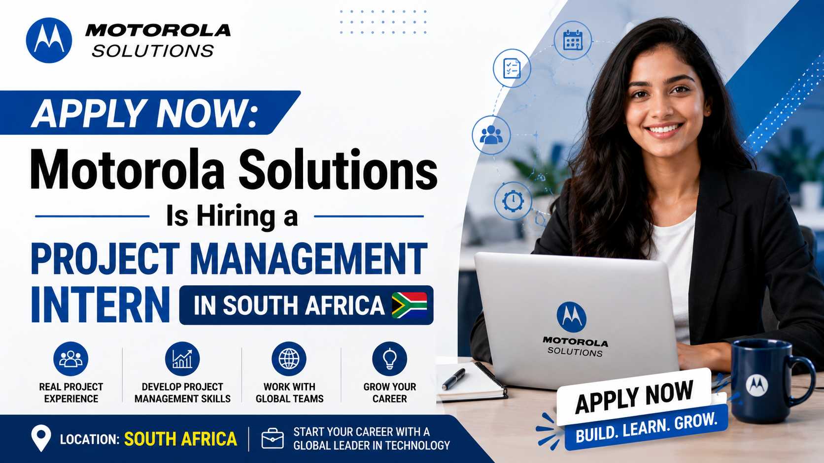 Motorola Solutions Is Hiring a Project Management Intern in South Africa
